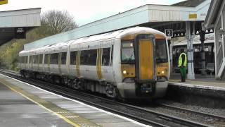 preview picture of video 'A Few Trains at Orpington 15/11/14'