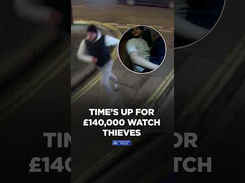 ❌ ⌚️ Time's Up for £140,000 Richard Mille Watch Thieves