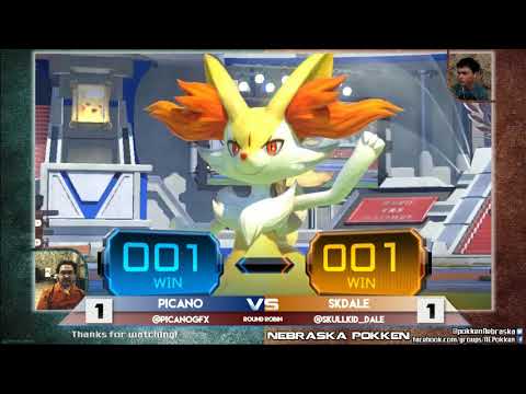 Picano (Braixen) vs SKDale (Garchomp) - Pokken at Underground 8/15/17