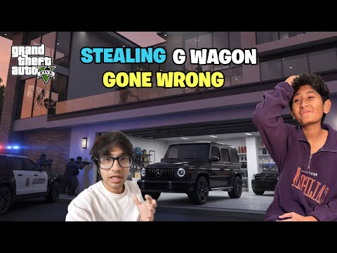 STEALING SOURAV JOSHI G WAGON GONE WRONG | GTA V GAMEPLAY