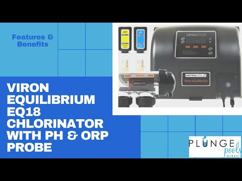 Viron eQuilibrium Eq18 Chlorinator with pH & ORP Probe | Plunge Pools Direct