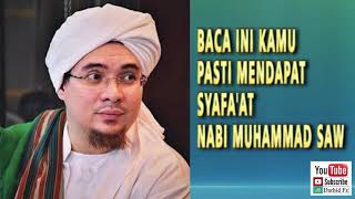Download lagu orang yang baca ini pasti dapat syafa'at Nabi Muhammad | Habib Jindan bin Novel mp3