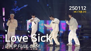 [4K] B.A.P 'Love sick' 가로 직캠 l 250112 l [Farewell,Earth in Seoul] Fancam