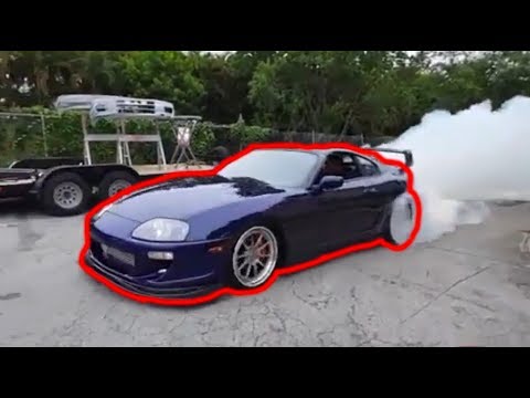 SUPRAS FROM HELL COMPILATION - The Best Toyota Supra Drifting, Burnouts, and 2 Steps!!