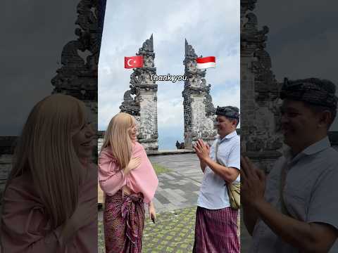 The same words in Turkish and Indonesian ♥️