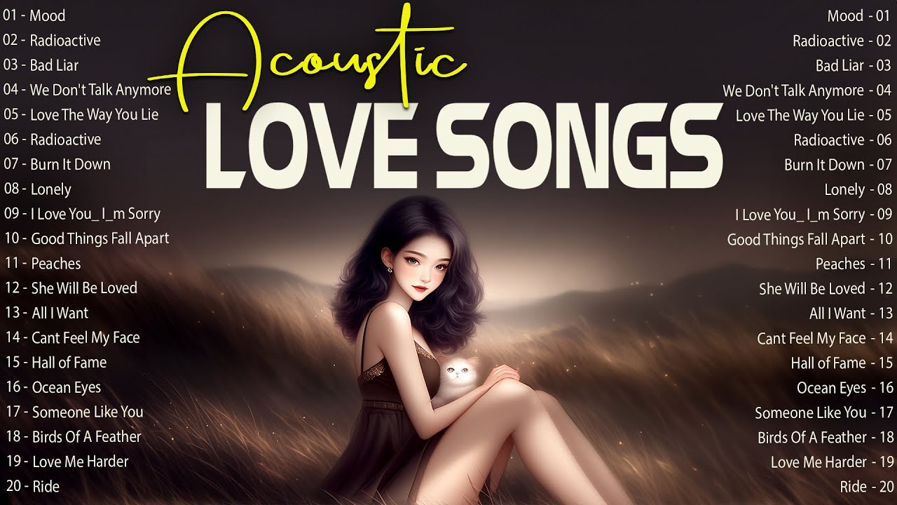 Warm Hug English Songs With Lyrics 2025 💞 Gentle Acoustic Songs 2025 For Loving Calm