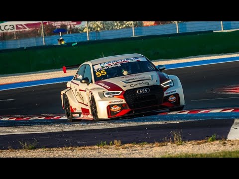Audi Rs3 Lms Tcr Dsg On Board Coppa Italy Turismo 2025 At Misano World Circuit