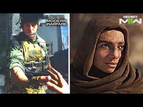 Captain Price & Farah First and Final Meetings