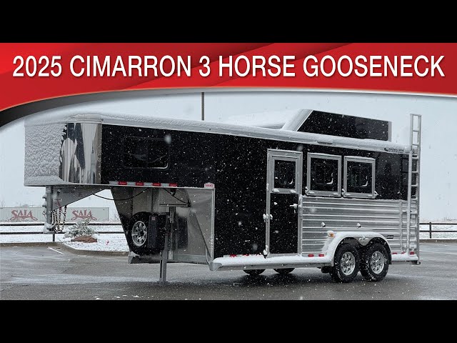 Preview image of 2025 Cimarron Norstar 3 Horse Gooseneck youtube video