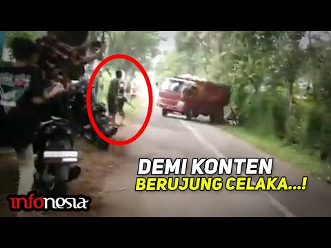 KAPOK...! Ugal-Ugalan DEMI KONTEN Berujung Celaka