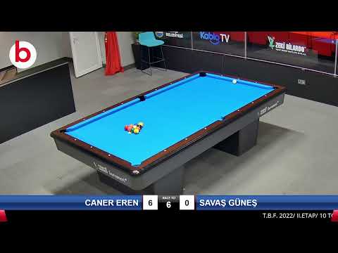 CANER EREN & SAVAŞ GÜNEŞ Bilardo Maçı - 