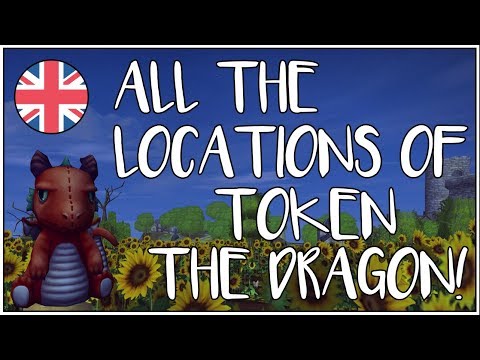 ALL THE LOCATIONS OF TOKEN THE DRAGON | ENGLISH | STAR STABLE!