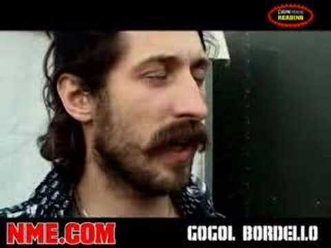 NME Video: Gogol Bordello @ Reading Festival 2007