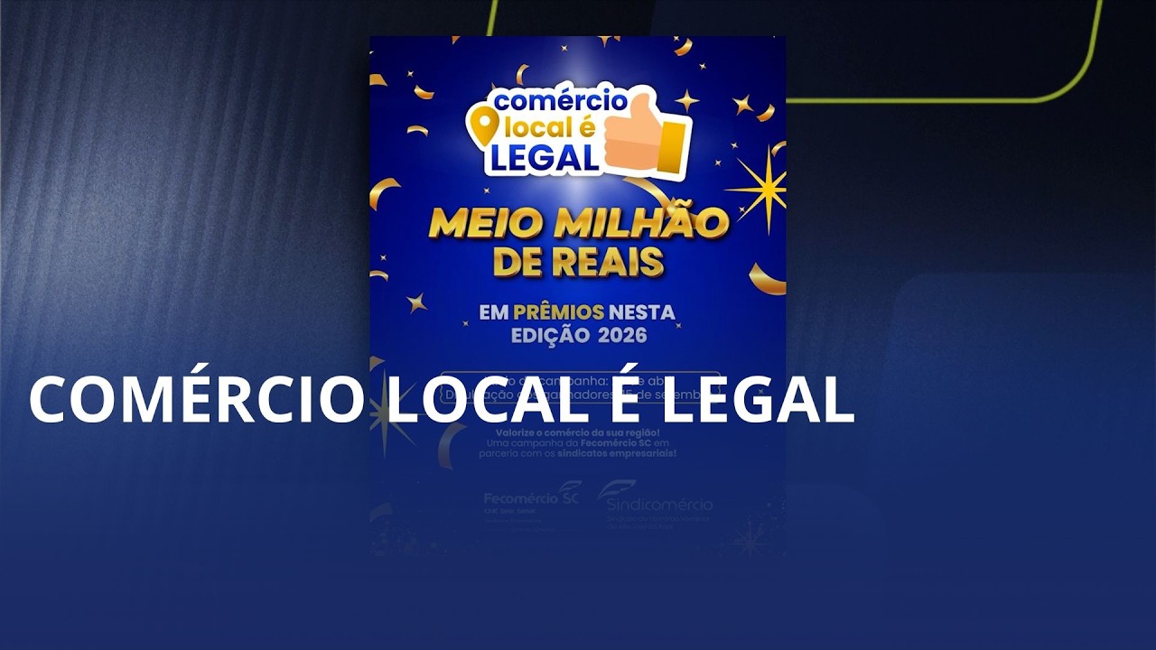 Comércio local é legal. Sindicomércio promove campanha de incentivo as vendas