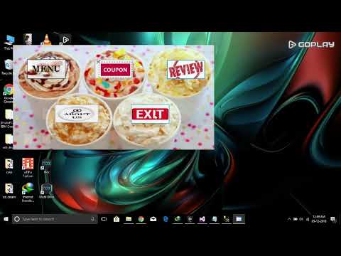 ICE-CREAM PARLOR MANAGEMENT SYSTEM IN VISUAL STUDIO