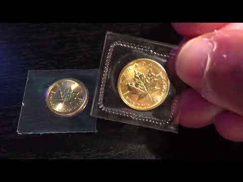 1/10 oz Gold Coins Maple Leaf Canada