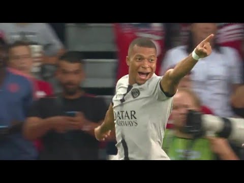 Kylian Mbappé kickoff goal vs Lille