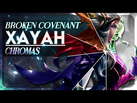 Broken Covenant Xayah - Chroma Spotlight