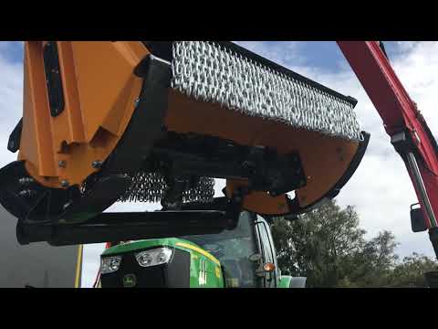 FEMAC T9-MZ105 klepelmaaier op Kubota KX057