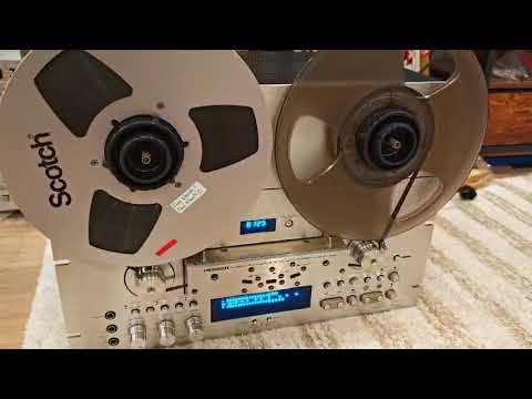Pioneer RT-909 Low Hours Gem! 1/4" Pro Serviced Open Reel Tape Deck IOBox, Video image 18