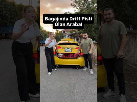 Bagajında Drift Pisti Olan Araba!