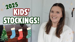 WHAT'S IN OUR KIDS' STOCKINGS! | CHRISTMAS GIFT IDEAS 2025