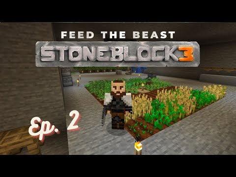 Minecraft: Stoneblock 3 Ep. 2 - Creative with Create!