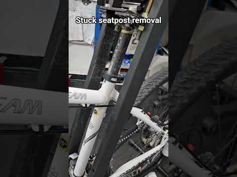 #bikeroid #automobile #bikehacks #bicycle #mtb #bicycle #stuckseatpost #stuck #싯포스트고착 #싯포스트