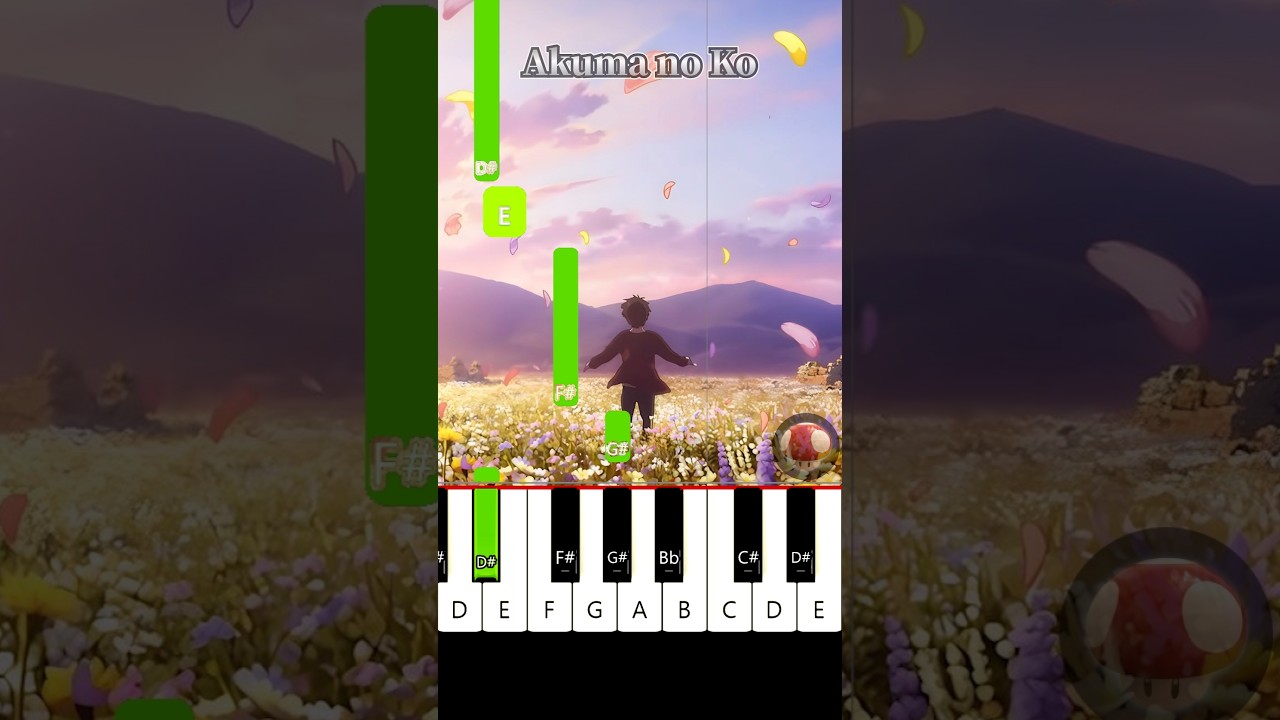 Akuma no Ko - Beginner Piano Tutorial | Easy Piano #akumanoko #easypianotutorial #attackontitan