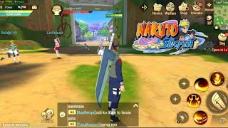 Naruto: Slugfest Gameplay (3D OPEN WORLD MMORPG) Android/IOS