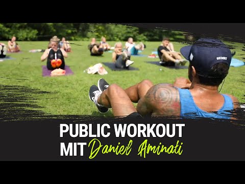 Public WORKOUT mit Daniel Aminati (BODYWEIGHT)
