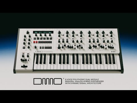 UDO Audio DMNO 8-Voice Polyphonic Keyboard Synthesizer - Black [Pre-Order] image 8
