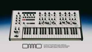 UDO Audio DMNO White 8 Voice Hybrid Synthesizer Hibrit Analog Synthesizer