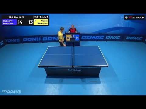 20:05 Liubomyr Sheshurak - Valerii Tatarynov 12.09.2023 TT Euro.Cup Ukraine Star. Table 3