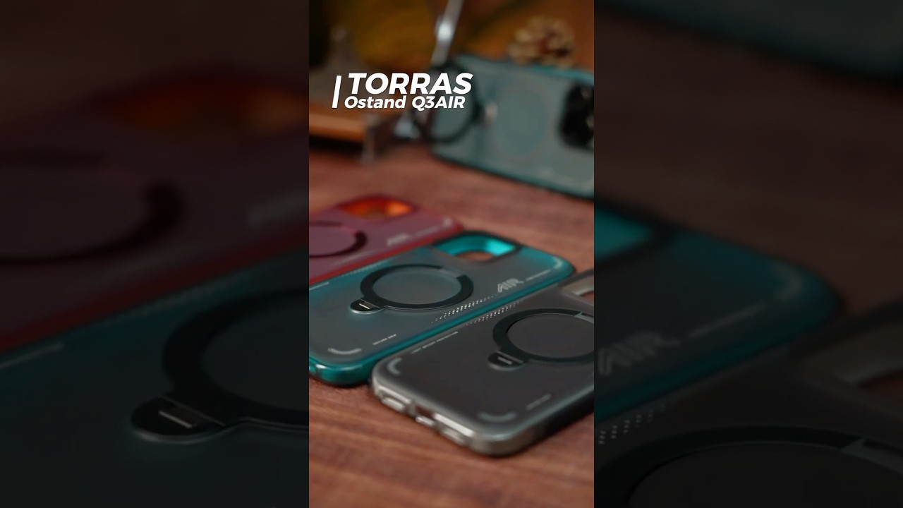 Military-grade drop protection, go for TORRAS Ostand Q3 Air! #iphone16pro #iphone16promax #torras
