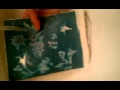 Developing a cyanotype I made - YouTube