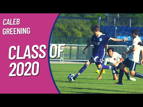 Caleb Greening College Soccer Recruiting Video Class of 2020