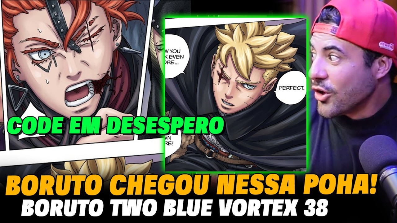 BORUTO CHEGOU RASGANDO A BOCA DO CODE!!! - Boruto Two Blue Vortex 38
