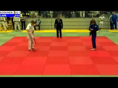 Judo U18 SM 2014: P18-50: KOSKINEN - LAIRI