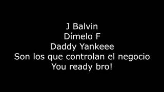 J-Balvin - Pierde Los Modales (Ft. Daddy Yankee) (Lyrics Video)