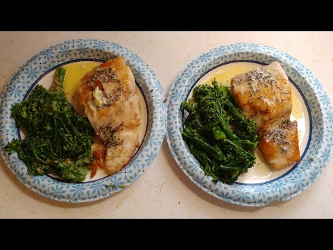 Pan Seared Cobia With Seasoned Butter