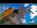 GTA 5 Derailed Mission On REDUX Graphics Train Vs Train Head On CRASH Gameplay