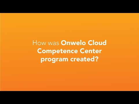 The process of creating the program – Meet the founder of Onwelo Cloud Competence Center #2