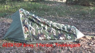 GEERTOP Bivvy, 1 Person Trekkingzelt