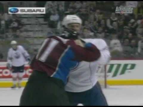 Jason Strudwick vs Cody McCormick Oct 23, 2008