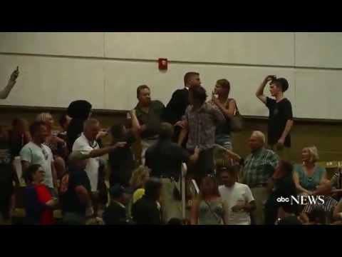 Trump Protestors Slapped, Hit at Rally [Raw Video]