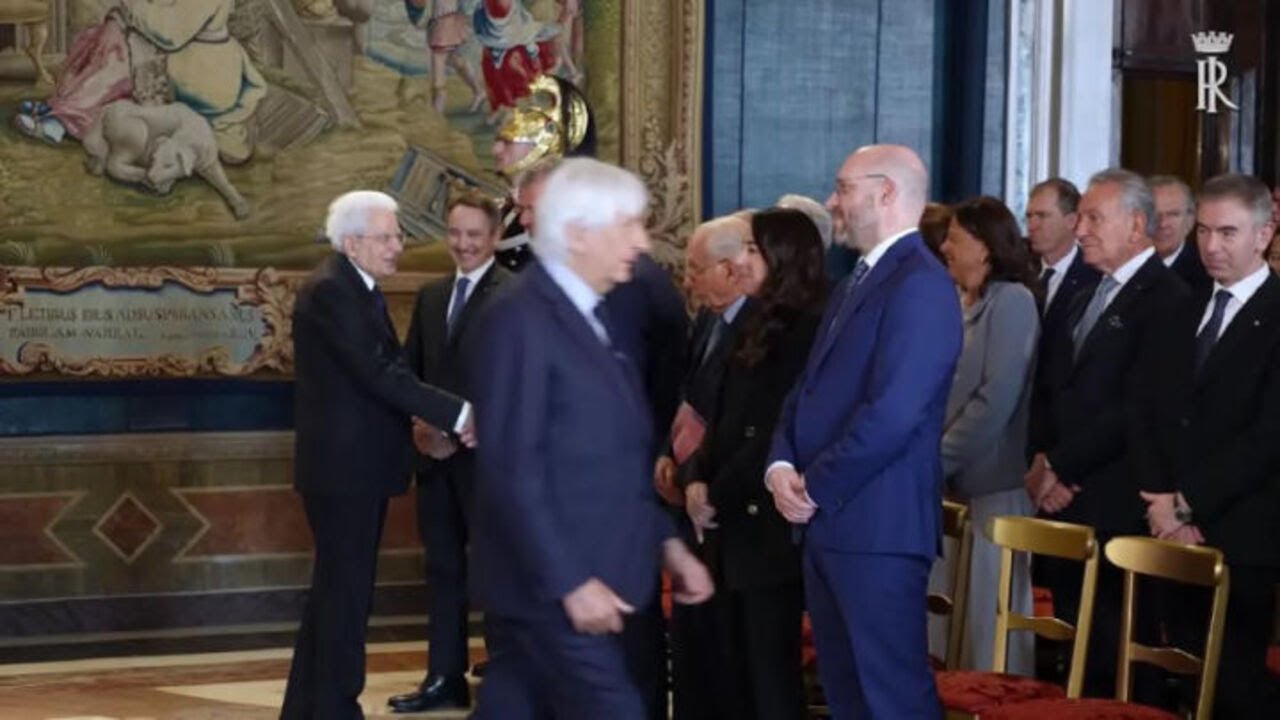 Mattarella alla cerimonia dei settant'anni della Corte costituzionale