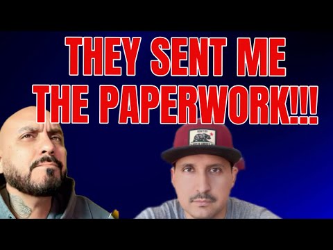 I GOT THE PAPERWORK THAT EVERYONE IS DYING TO SEE!! 😳