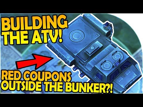 BUILDING the ATV - RED COUPONS OUTSIDE THE BUNKER?! - Last Day on Earth Survival Update 1.5.6