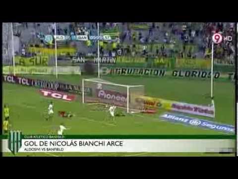 Gol de Nicolás Bianchi Arce vs. Aldosivi - 13ra Fecha B Nacional 2013/14